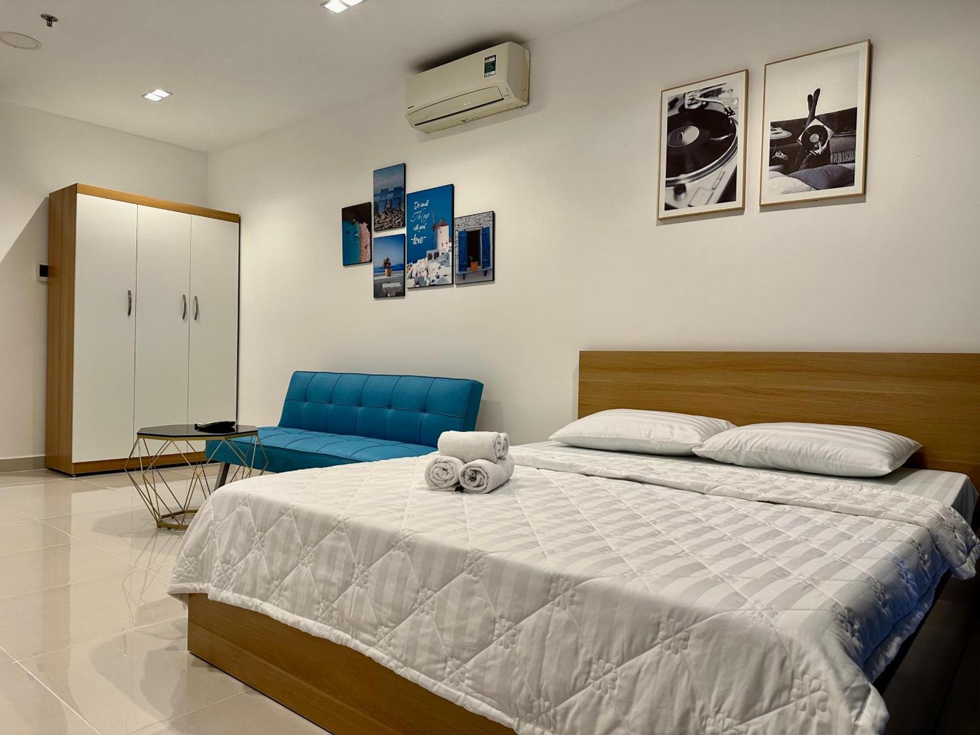 Teddy Apartment At Sky Center Luxury Хошимин Экстерьер фото