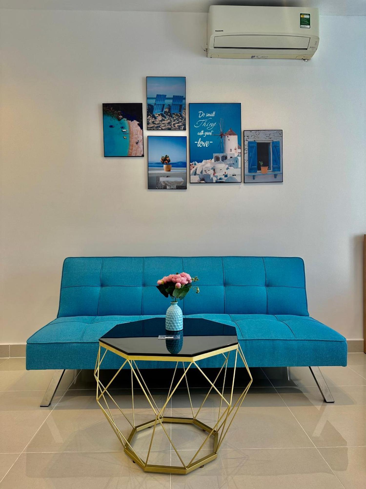 Teddy Apartment At Sky Center Luxury Хошимин Экстерьер фото
