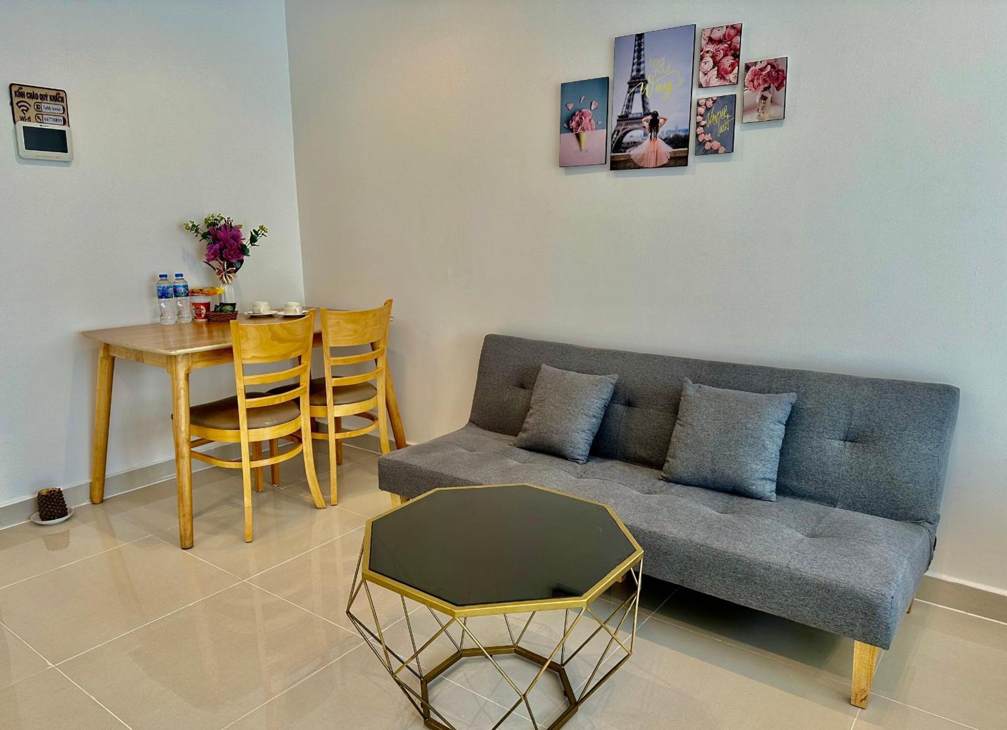 Teddy Apartment At Sky Center Luxury Хошимин Экстерьер фото