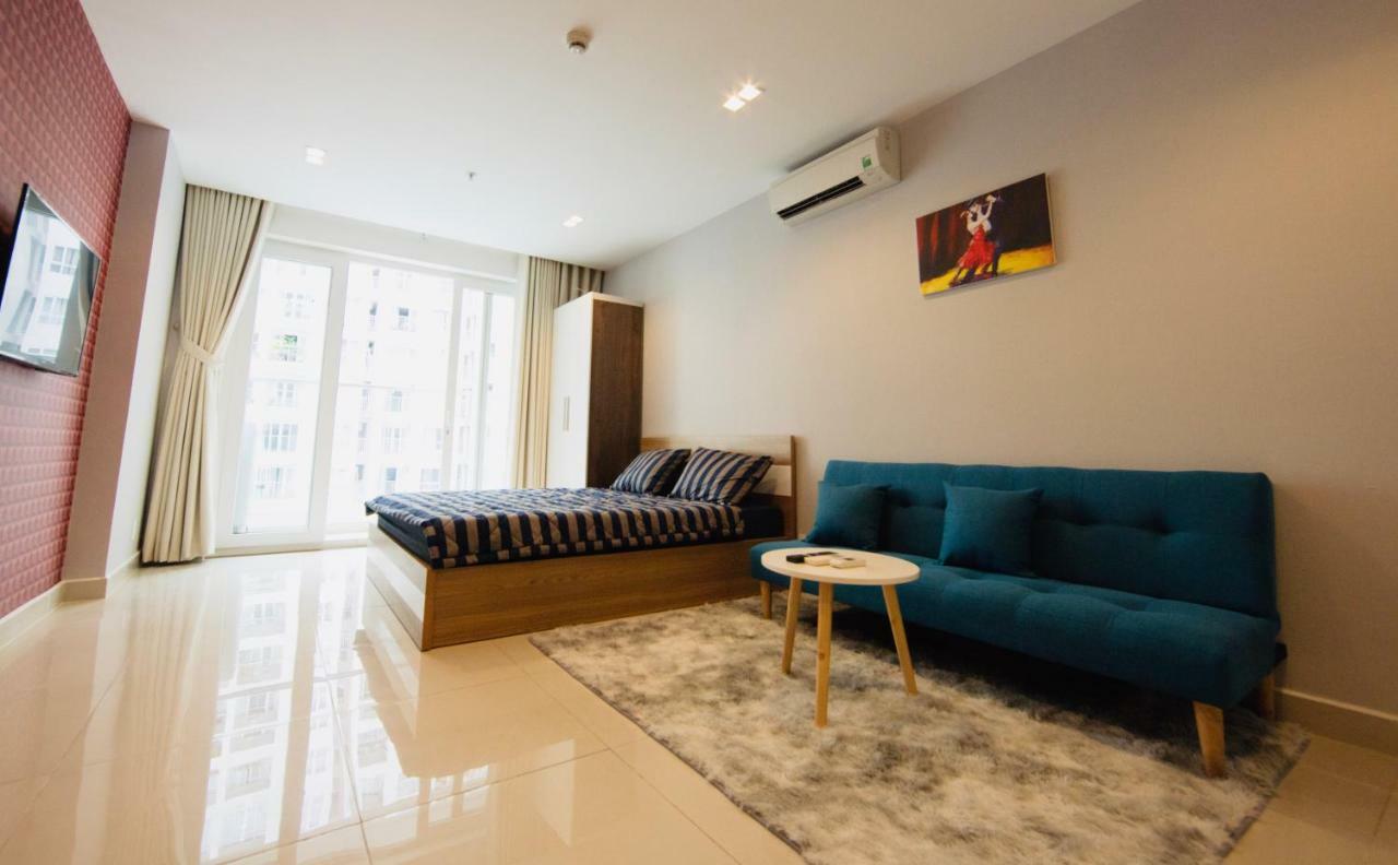 Teddy Apartment At Sky Center Luxury Хошимин Экстерьер фото